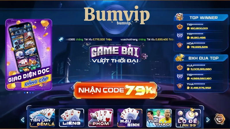 Trang chủ 35 Tính năng ưu việt trên trang giải trí Bumvip